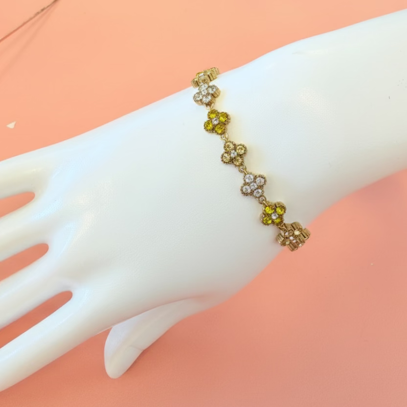 Bracelet Sultana Jaune