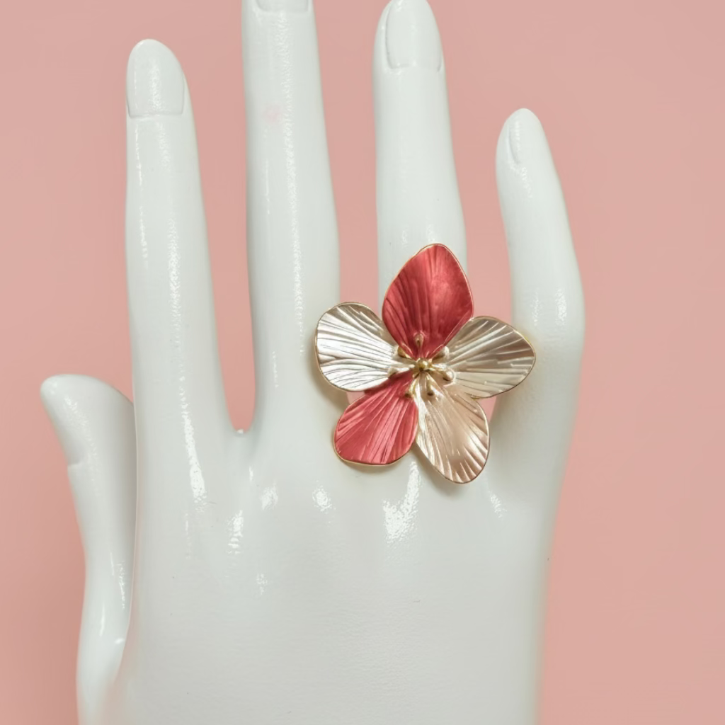 Bague Warda coloré