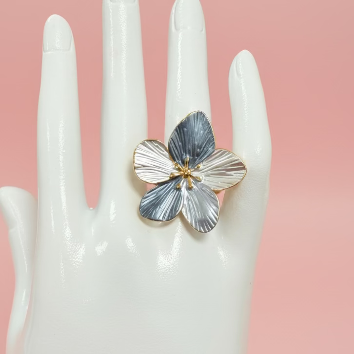 Bague Warda coloré