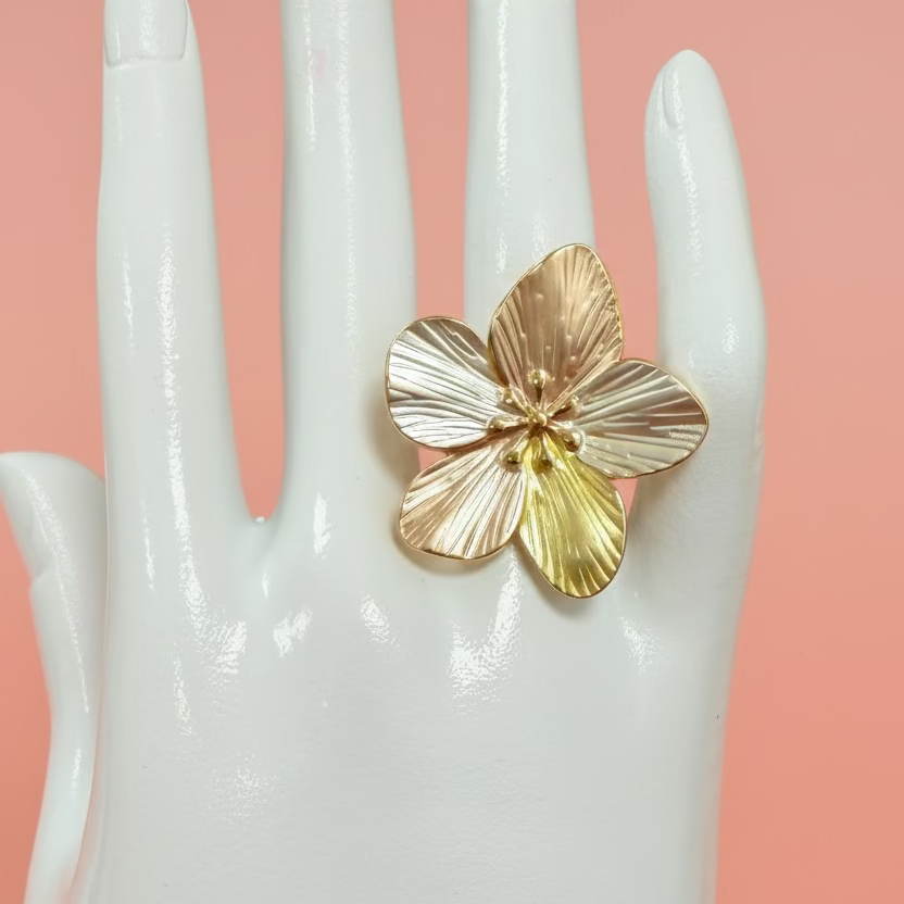 Bague Warda coloré
