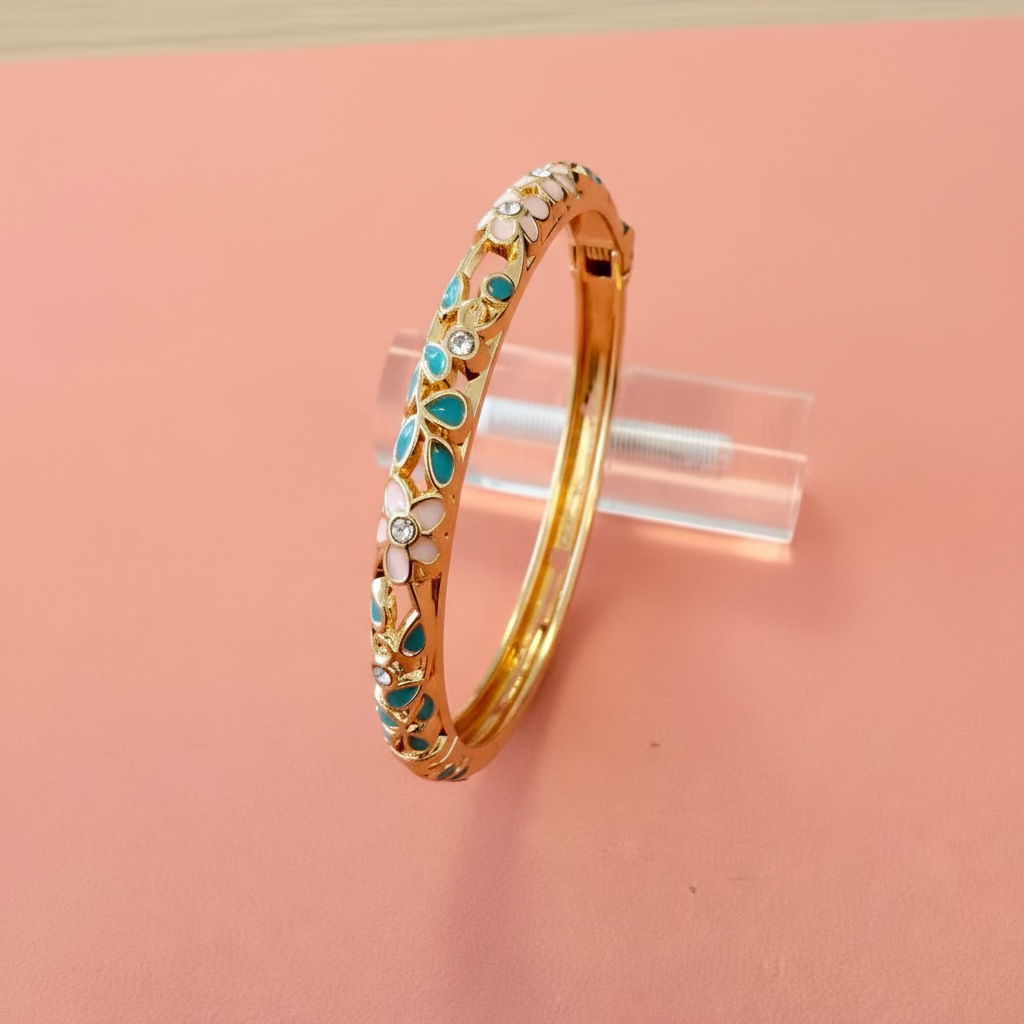 Bracelet California Blanc et vert
