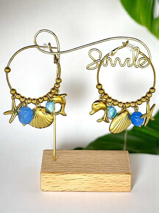 Boucle d'oreilles Dauphine