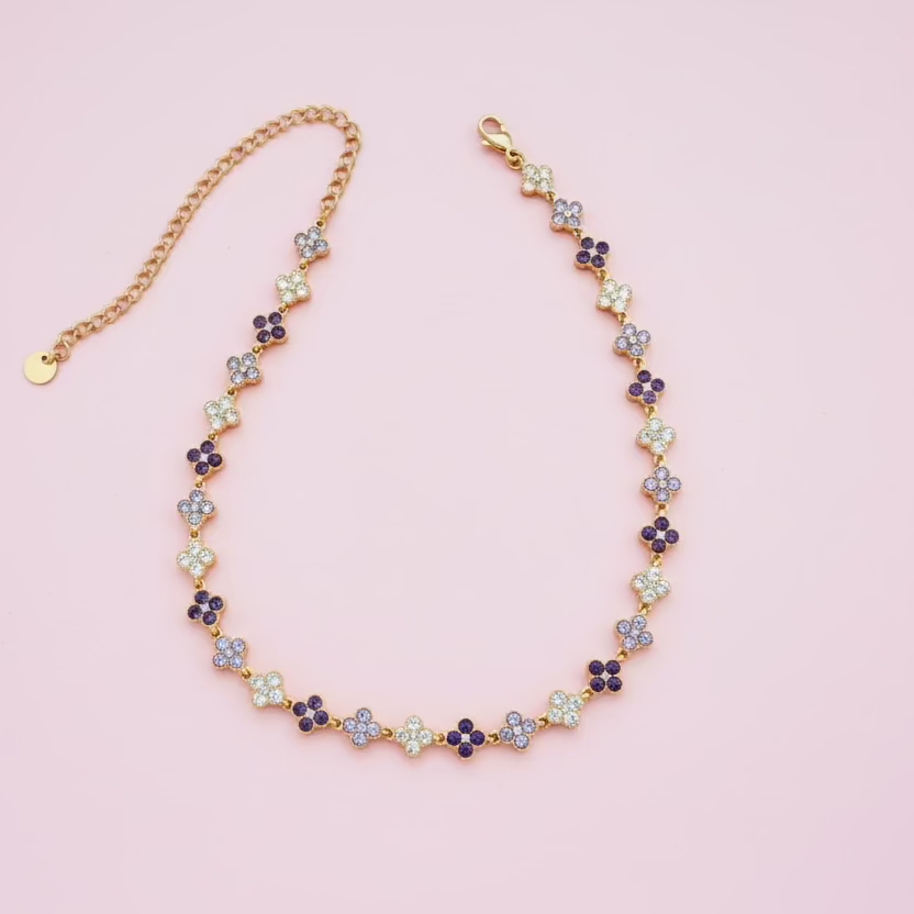 Collier Sultana Violet