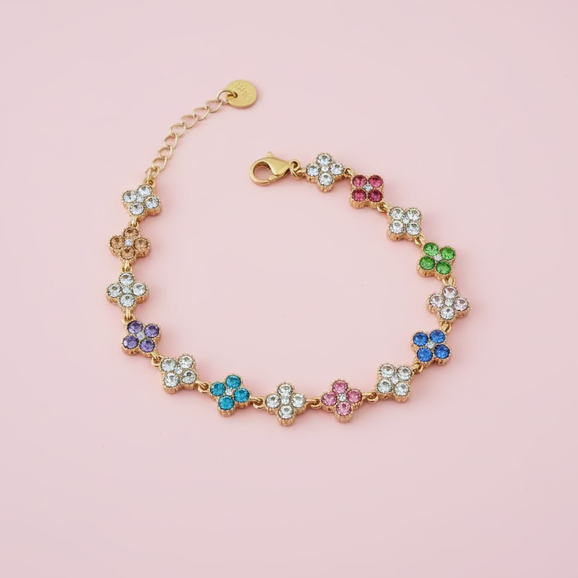 Bracelet Sultana Blanc Multi