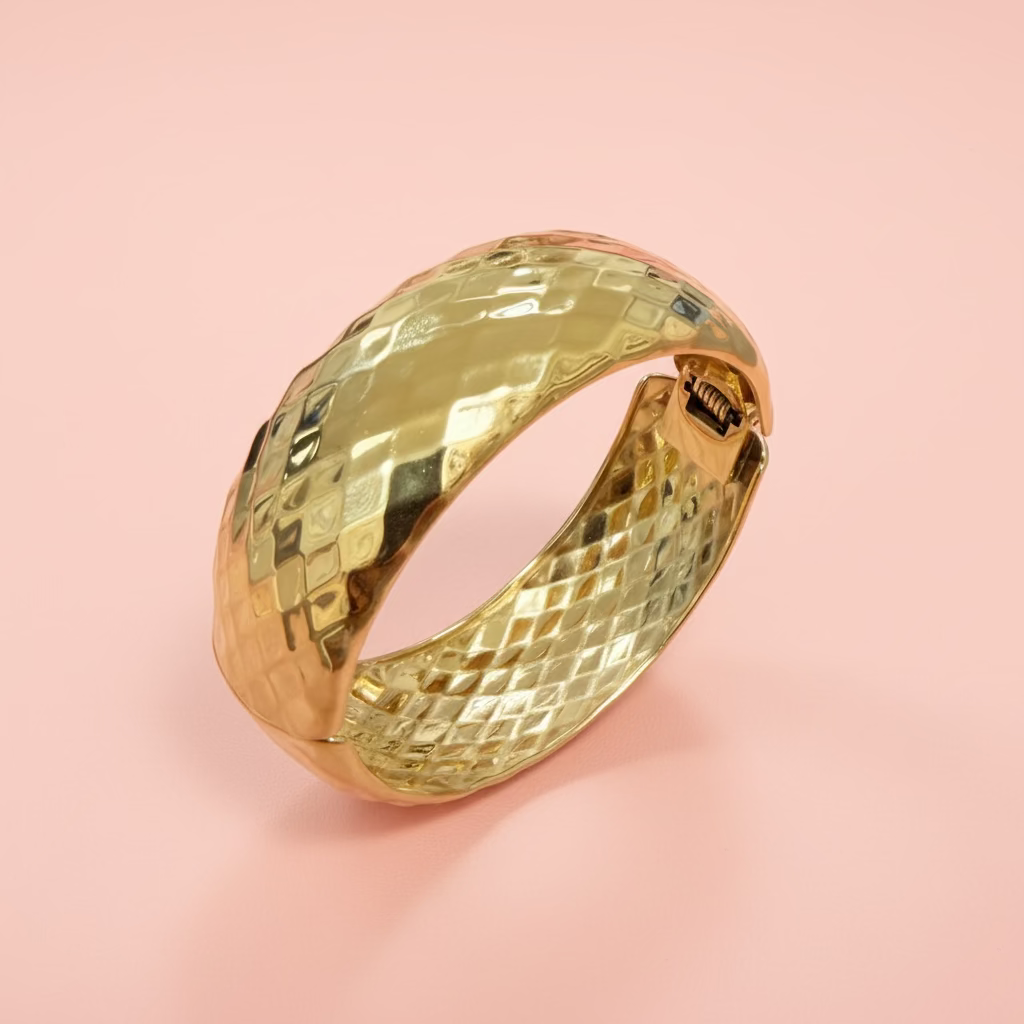 Bracelet Jonc Losange
