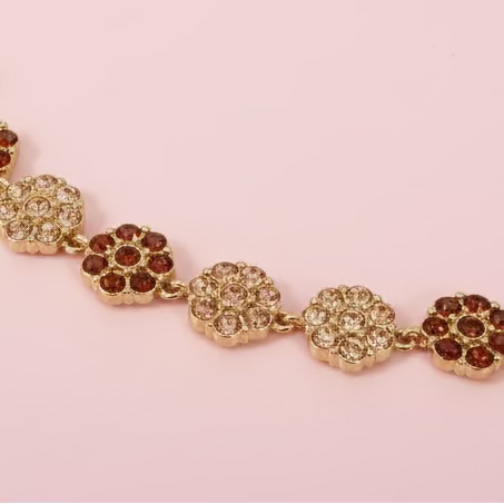 Collier Queen Marron