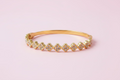 Bracelet Jonc trèfle