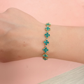 Bracelet Sultana Vert Printemps