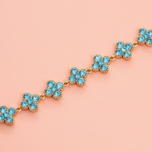 Bracelet Sultana Full bleu ciel