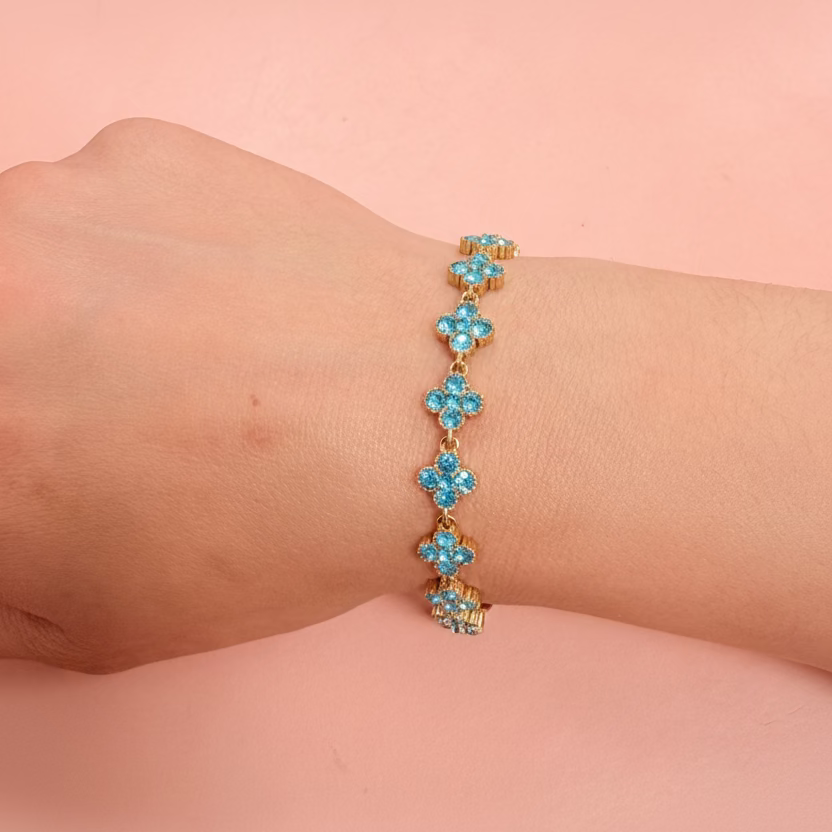 Bracelet Sultana Full bleu ciel