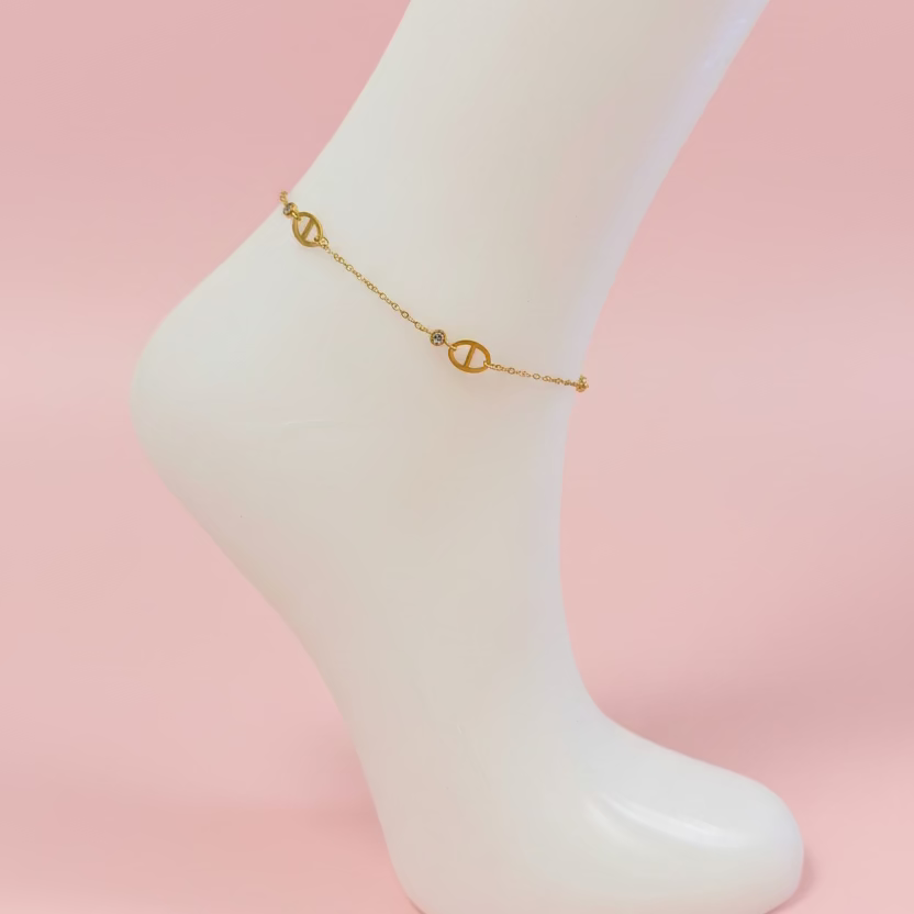 Chaine de cheville Marine