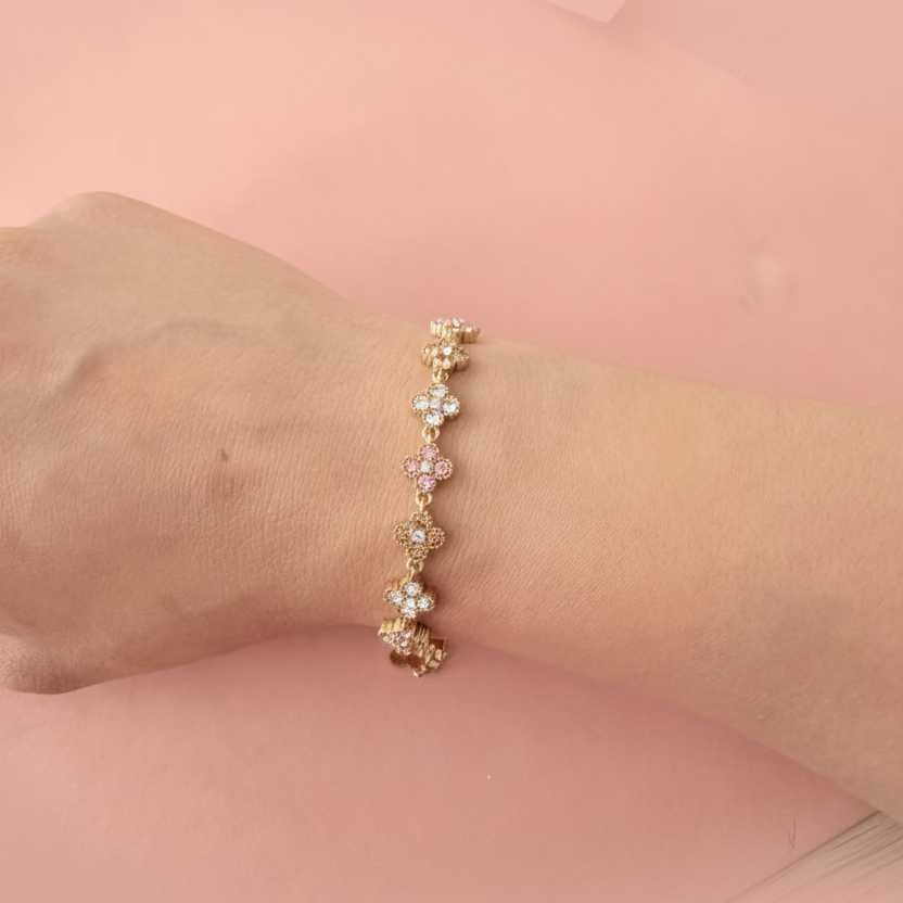 Bracelet Sultana Rose Champagne