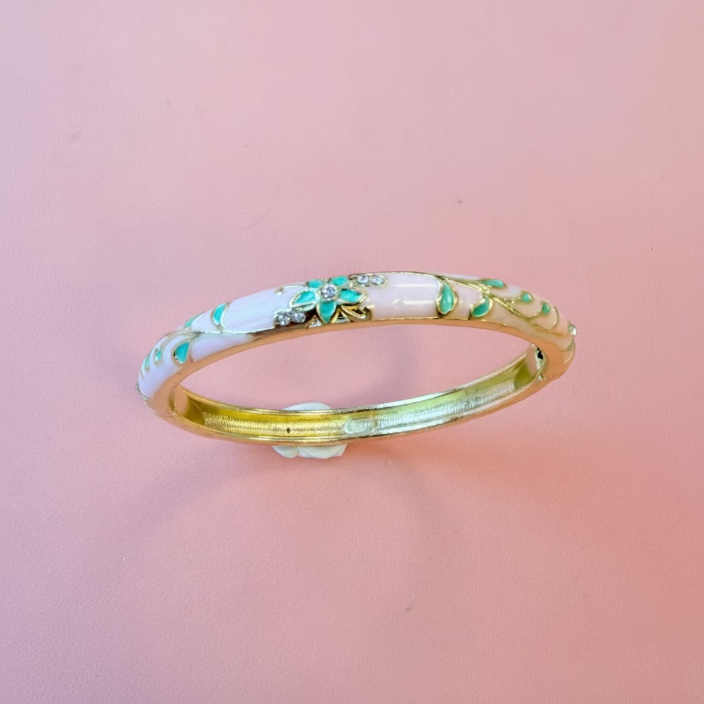 Bracelet Thaïlande rose vert