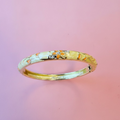 Bracelet Bollywood jaune et orange