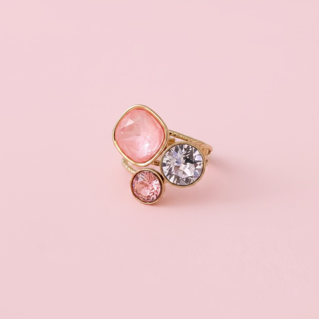 Bague Bright Saumon