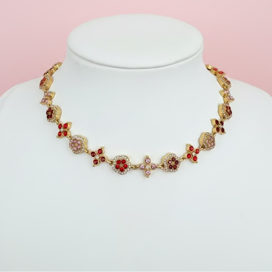 Collier Diva Rouge