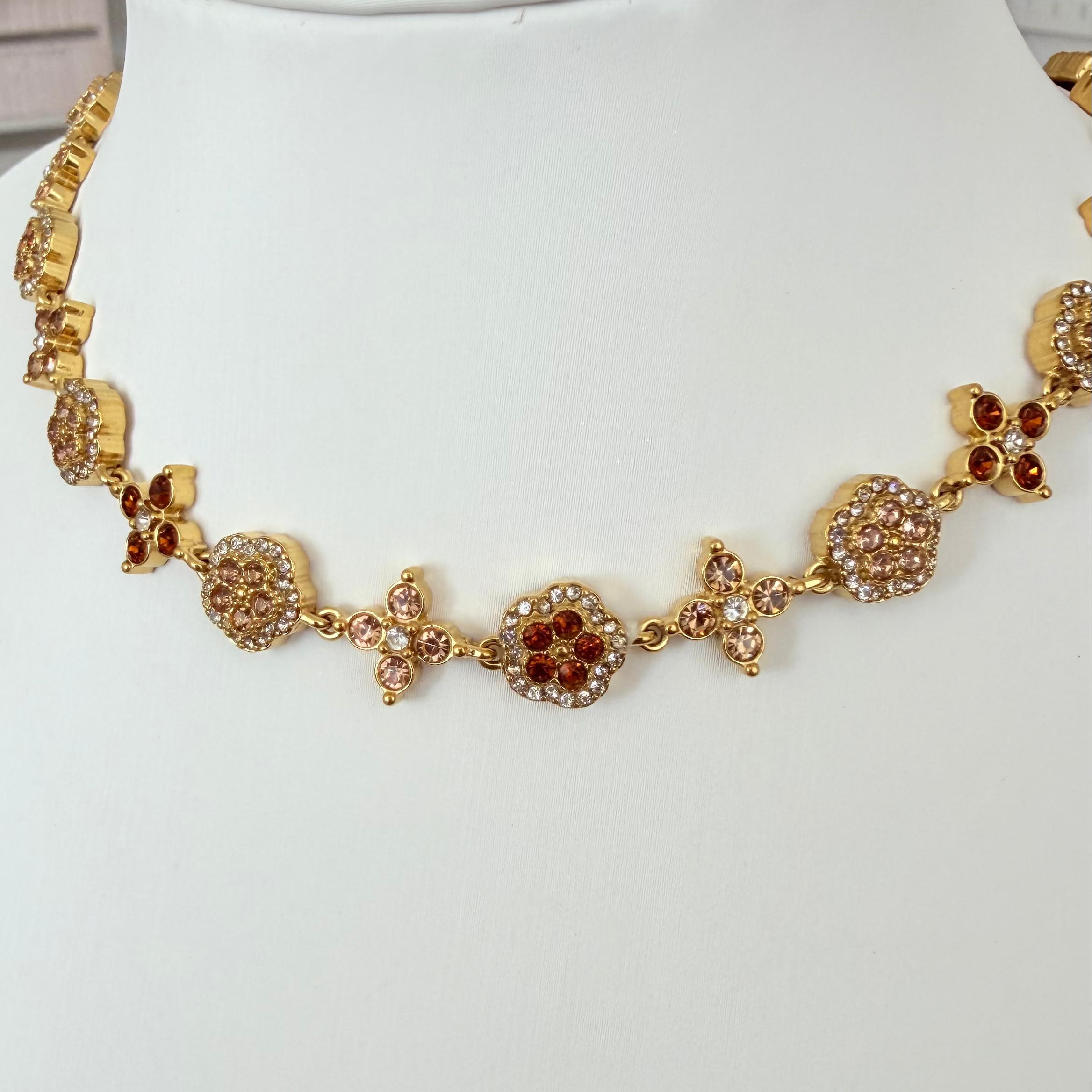 Collier Diva Marron