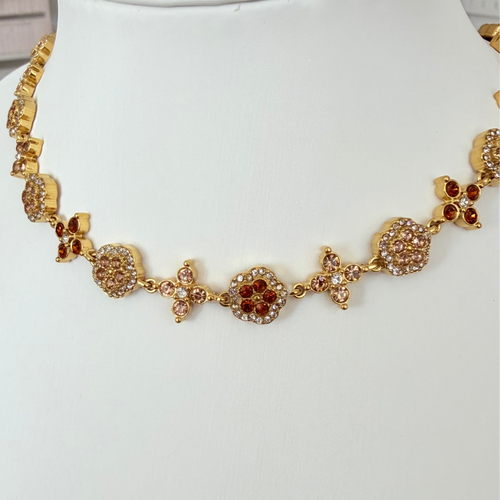 Collier Diva Marron