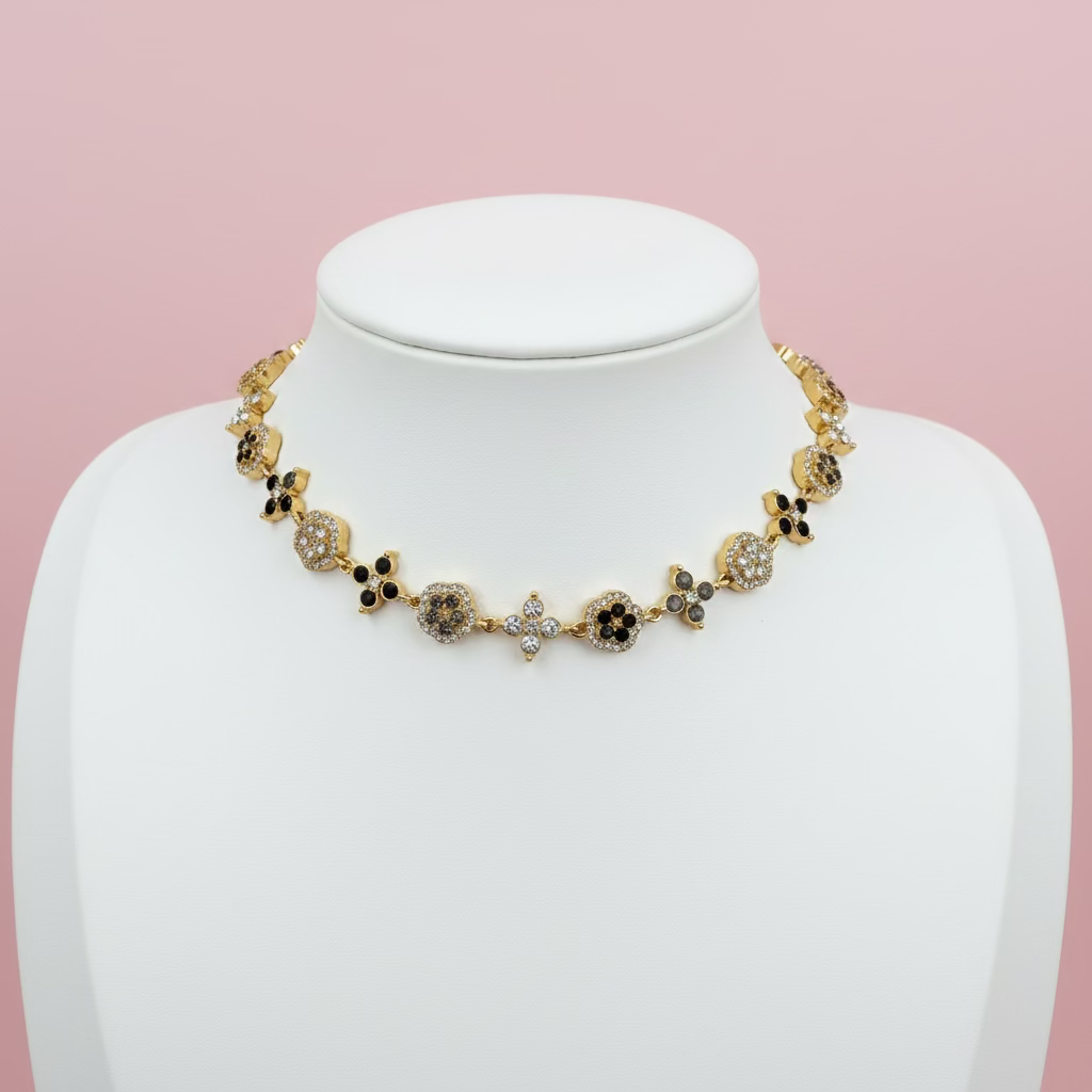 Collier Diva noir