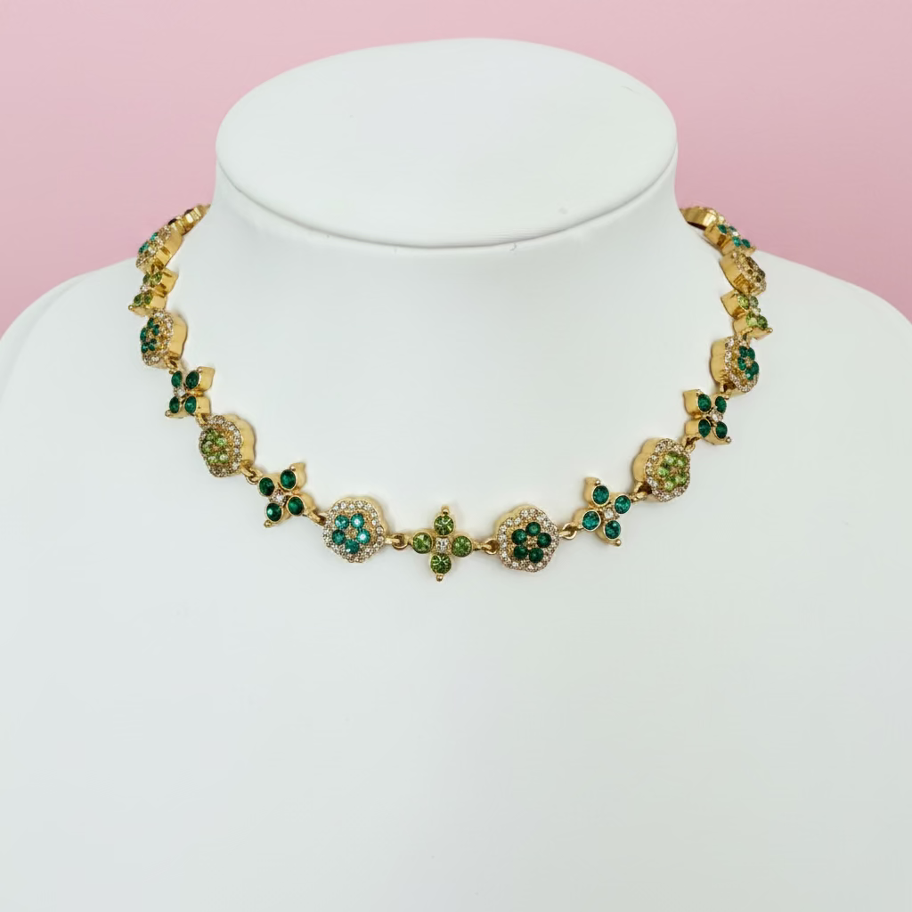Collier Diva Vert