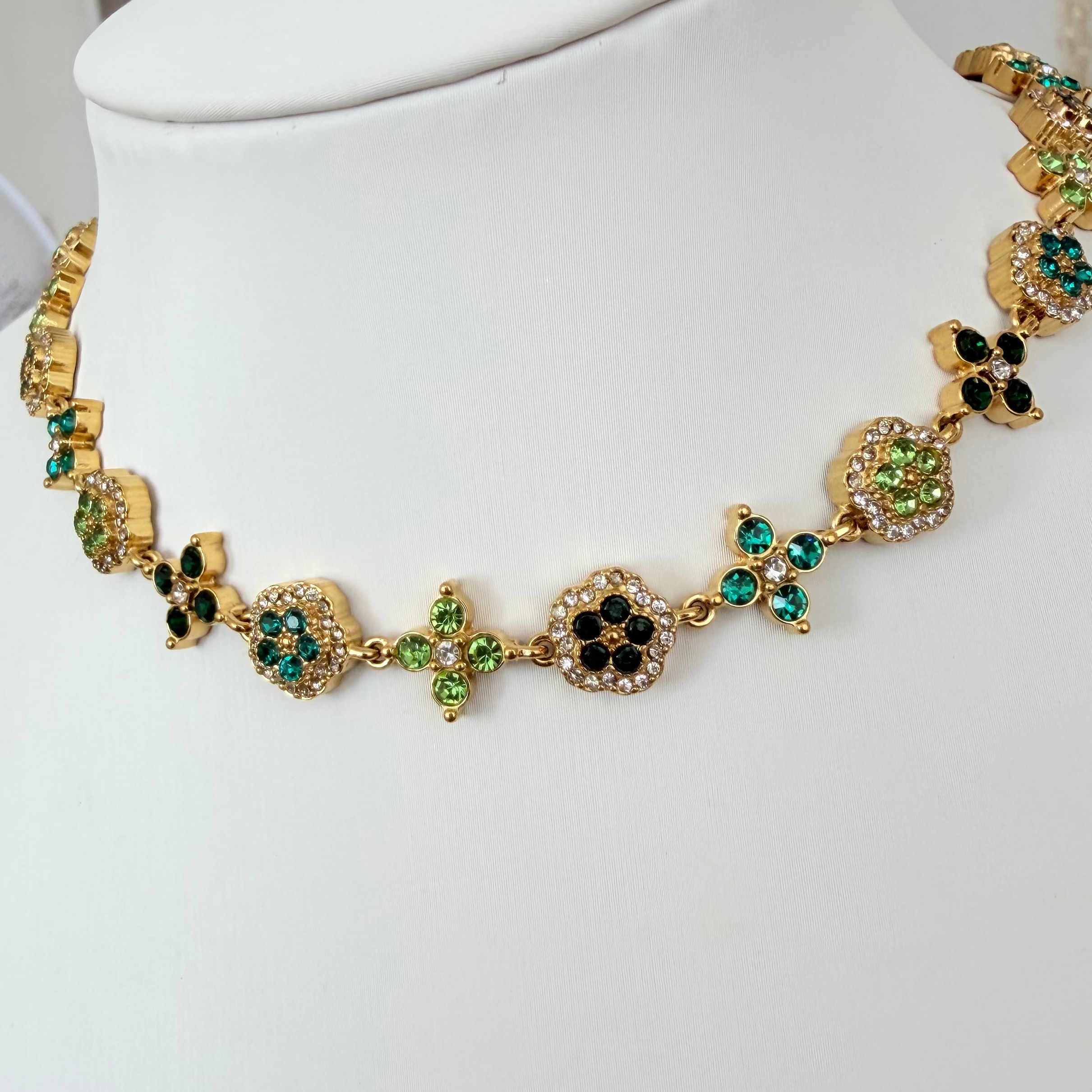 Collier Diva Vert