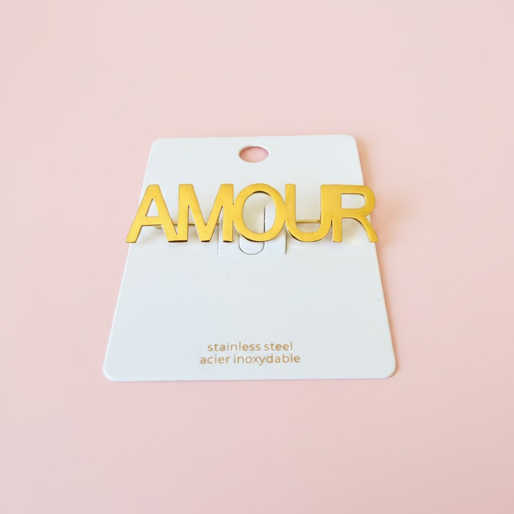 Broche Amour