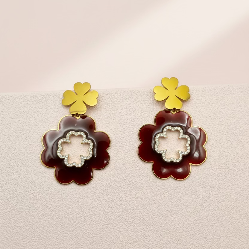 Boucle d'oreille Ida