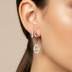 Boucle d'oreille Santa