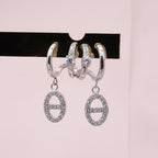 Boucle d'oreille Santa