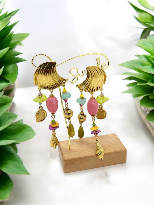 Boucle d'oreilles Vague