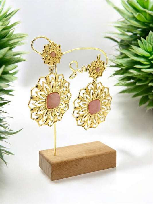 Boucle d'oreille Mandala