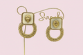 Boucle d'oreilles Lion