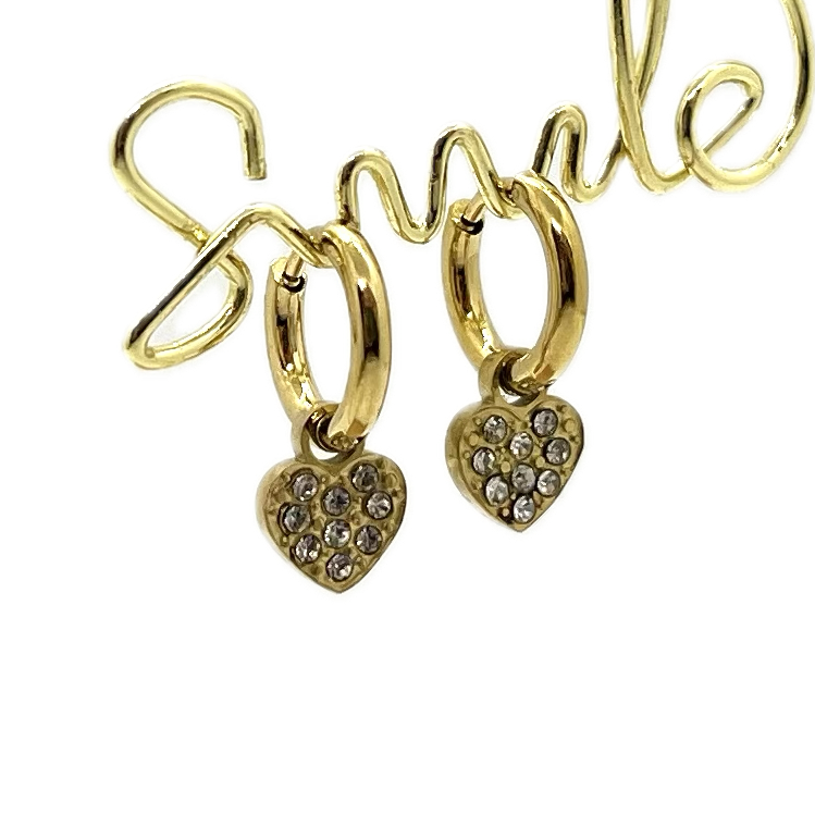 Boucle d'oreille Petit coeur