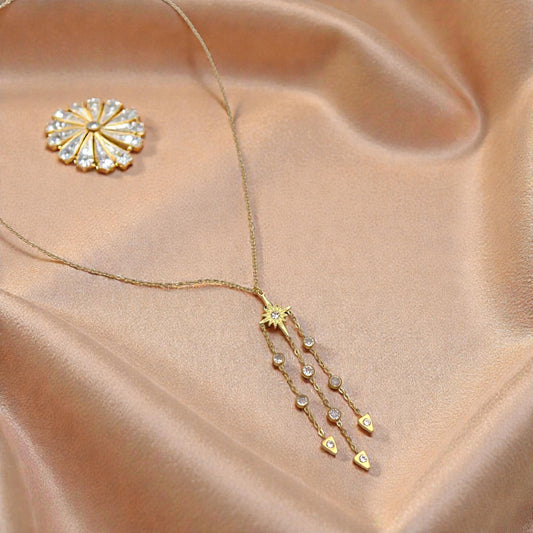 Collier étoile filante
