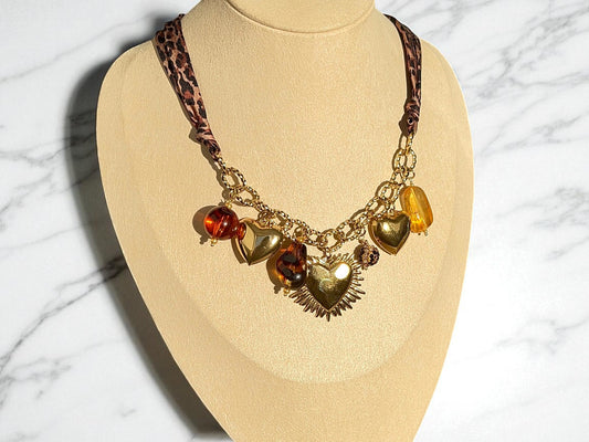 Collier Soleil ambré