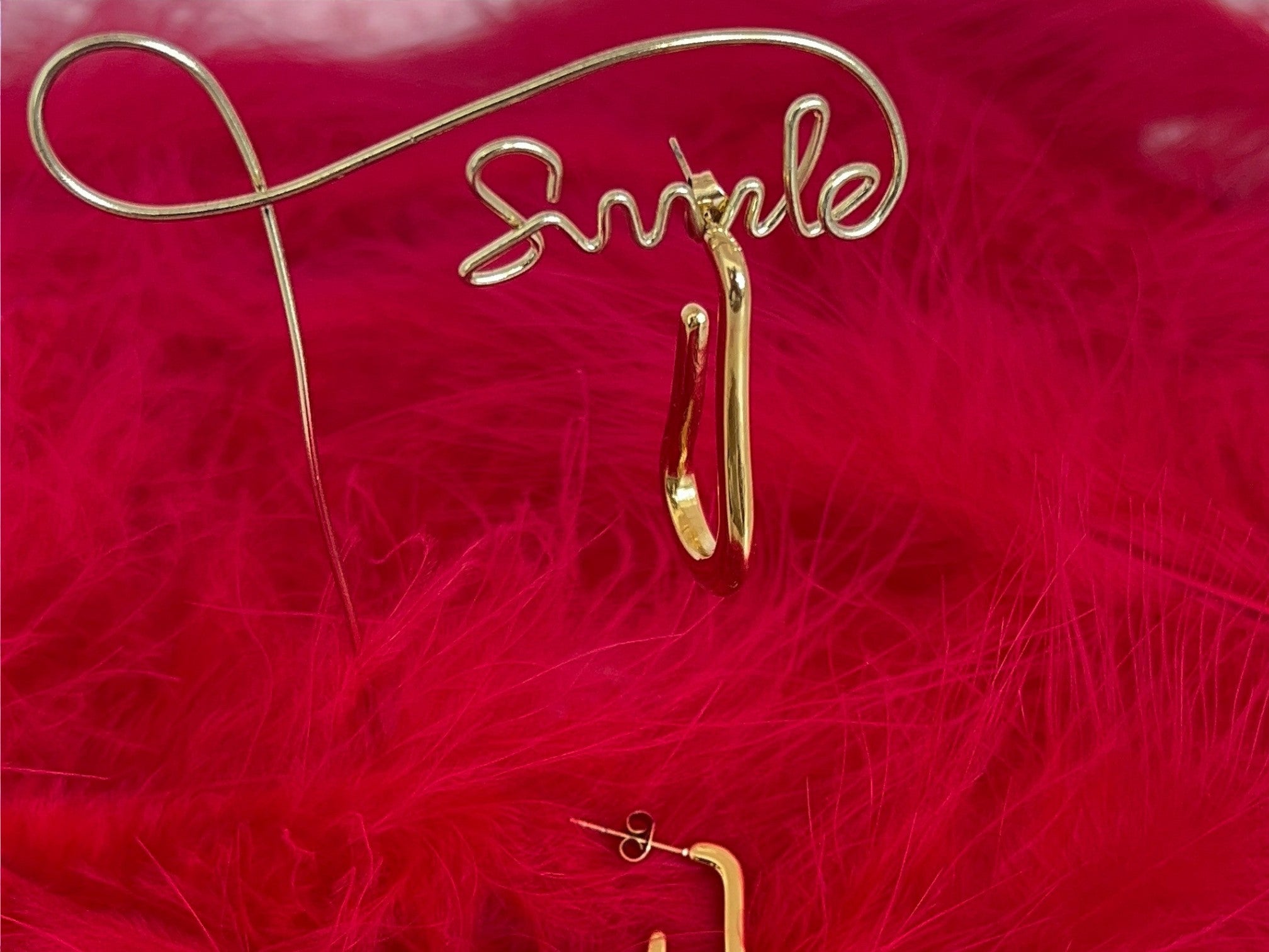 Boucle d'oreille Romane